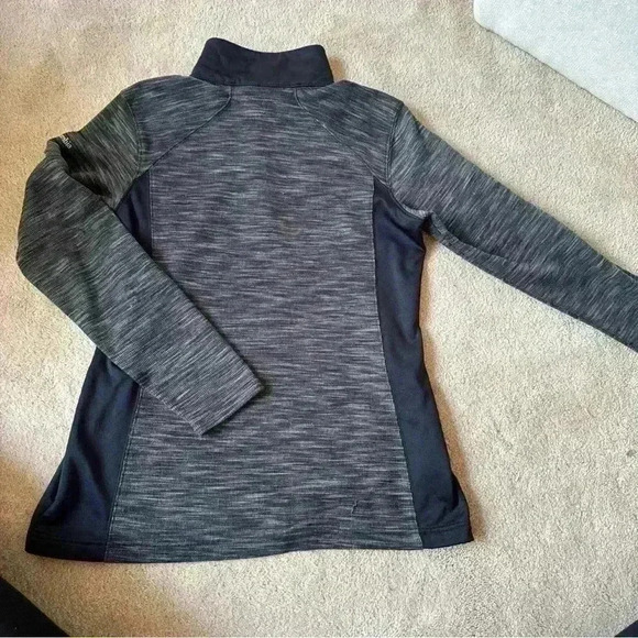 Columbia Optic Got It II 1/2 Zip Pullover Long Sleeve Womens Medium Black gray - Picture 4 of 4